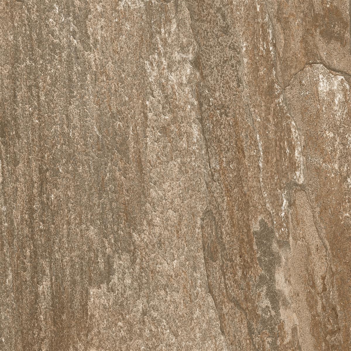 Piastrella Esterni Livelong Marrone 60x60x2cm