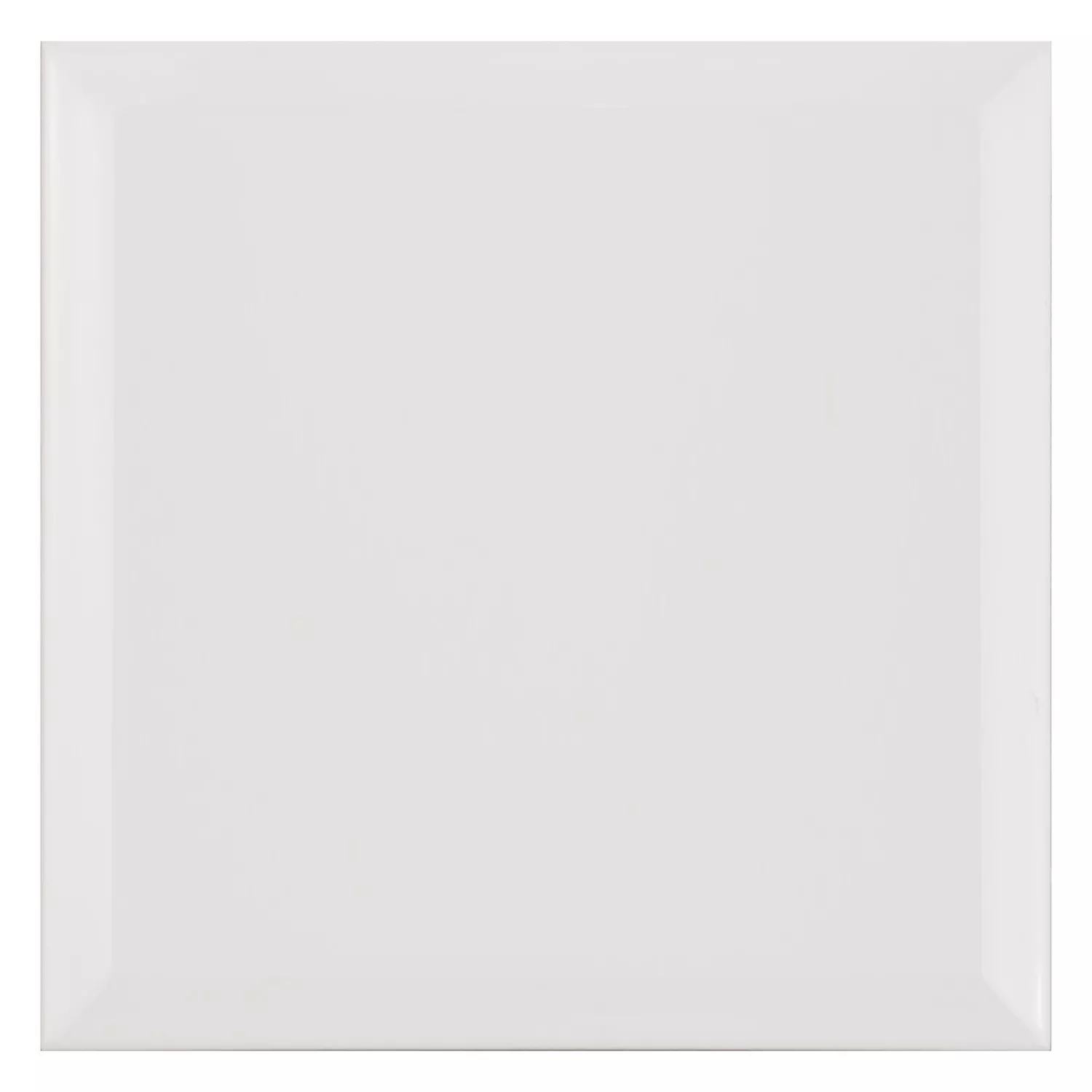 Piastrella metropolitana Bianco Opaco 20x20 cm Sfaccettatura Freetown Blanco