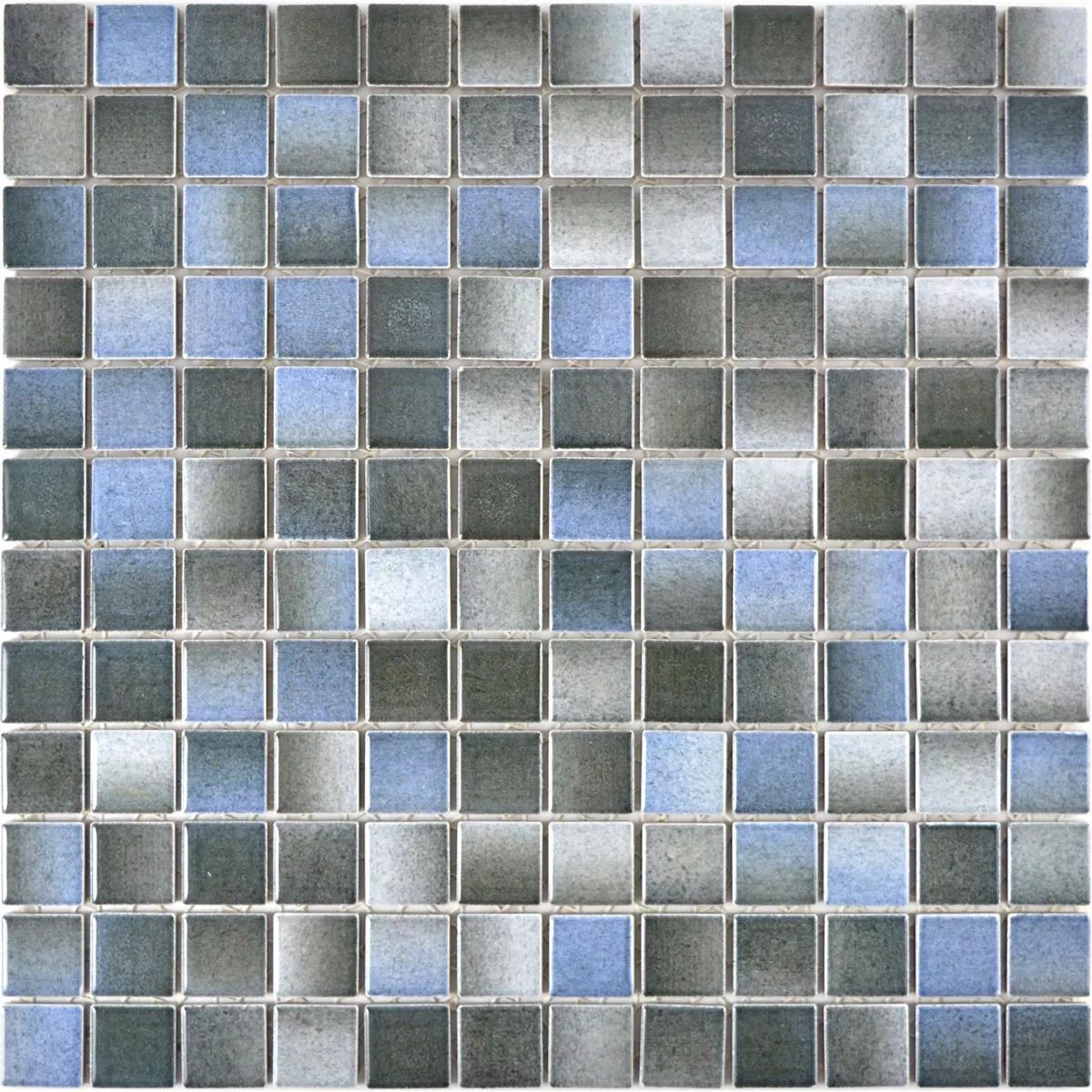 Campione Ceramica Mosaico Picasso Grigio Blu