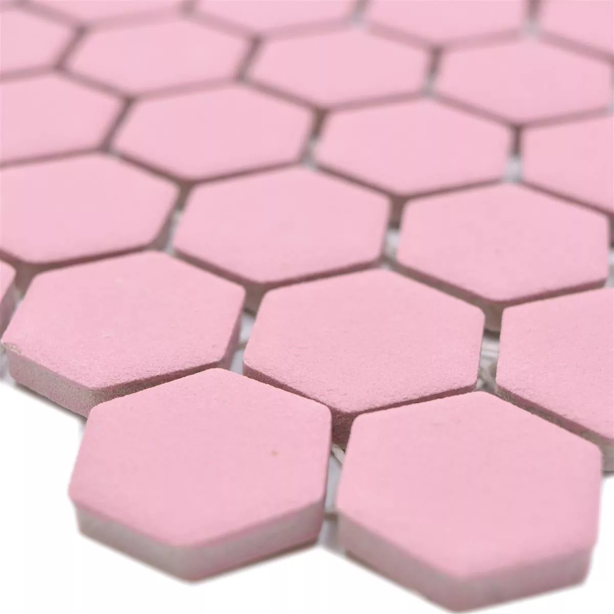 Ceramica Mosaico Bismarck R10B Esagono Rosa H23 Ceramica Mosaico Bismarck R10B Esagono Rosa H23