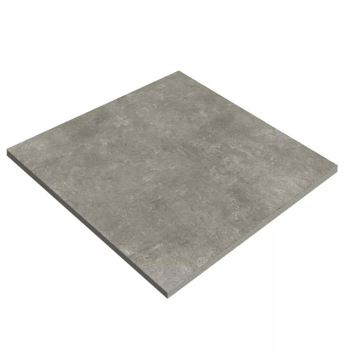 Piastrella Esterni Gres Porcellanato Petersburg Grigio Scuro 60x60x2 cm