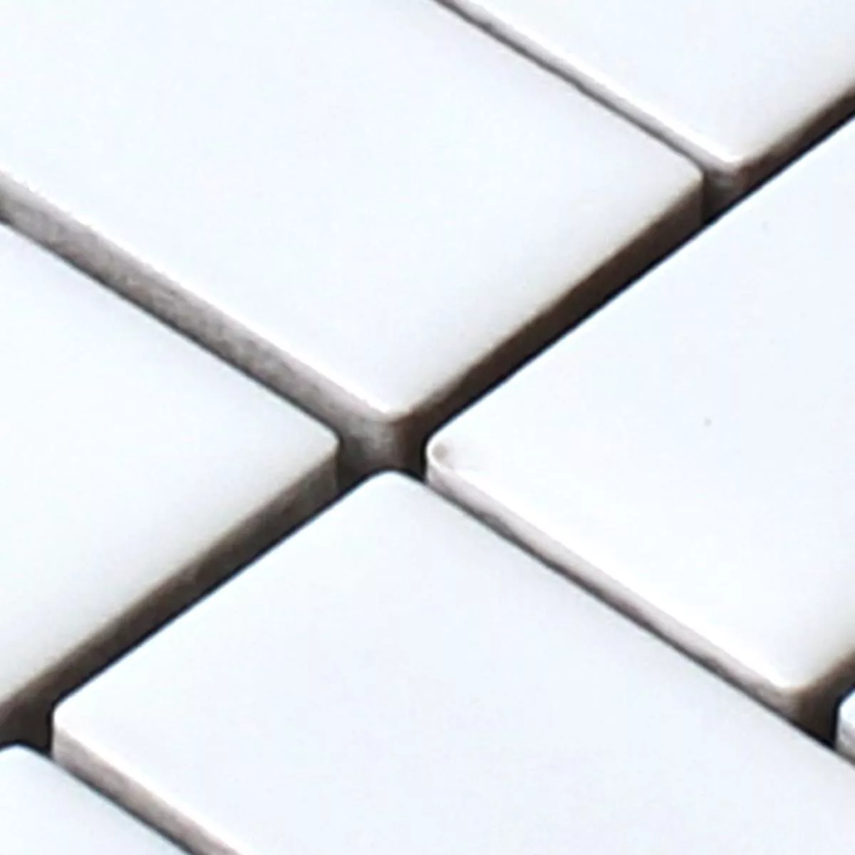 Campione Mosaico Ceramica Cristianos Bianco Opaco