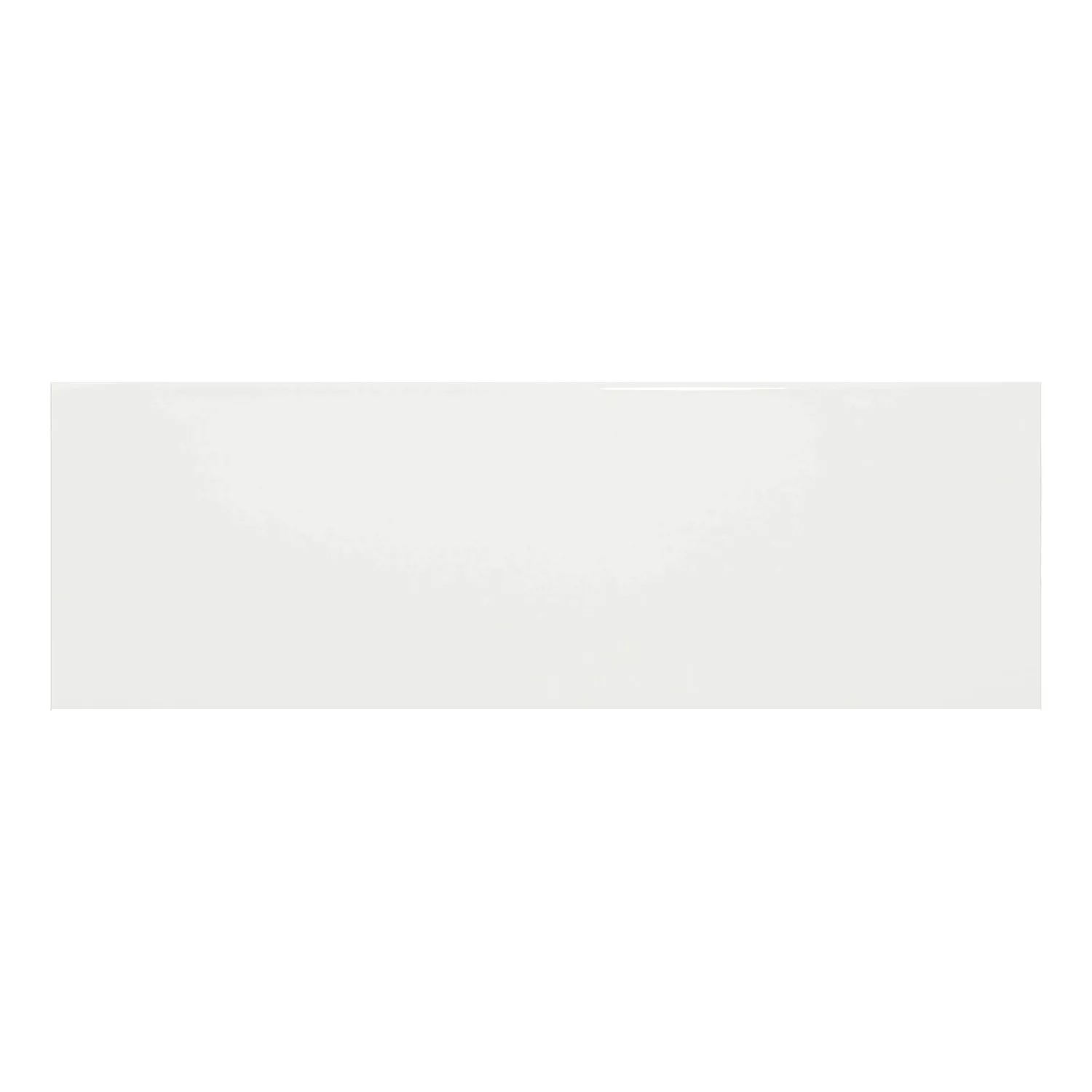 Piastrella metropolitana Bianco Lucida 10x30 cm Senza Sfaccettatura Candy Blanco