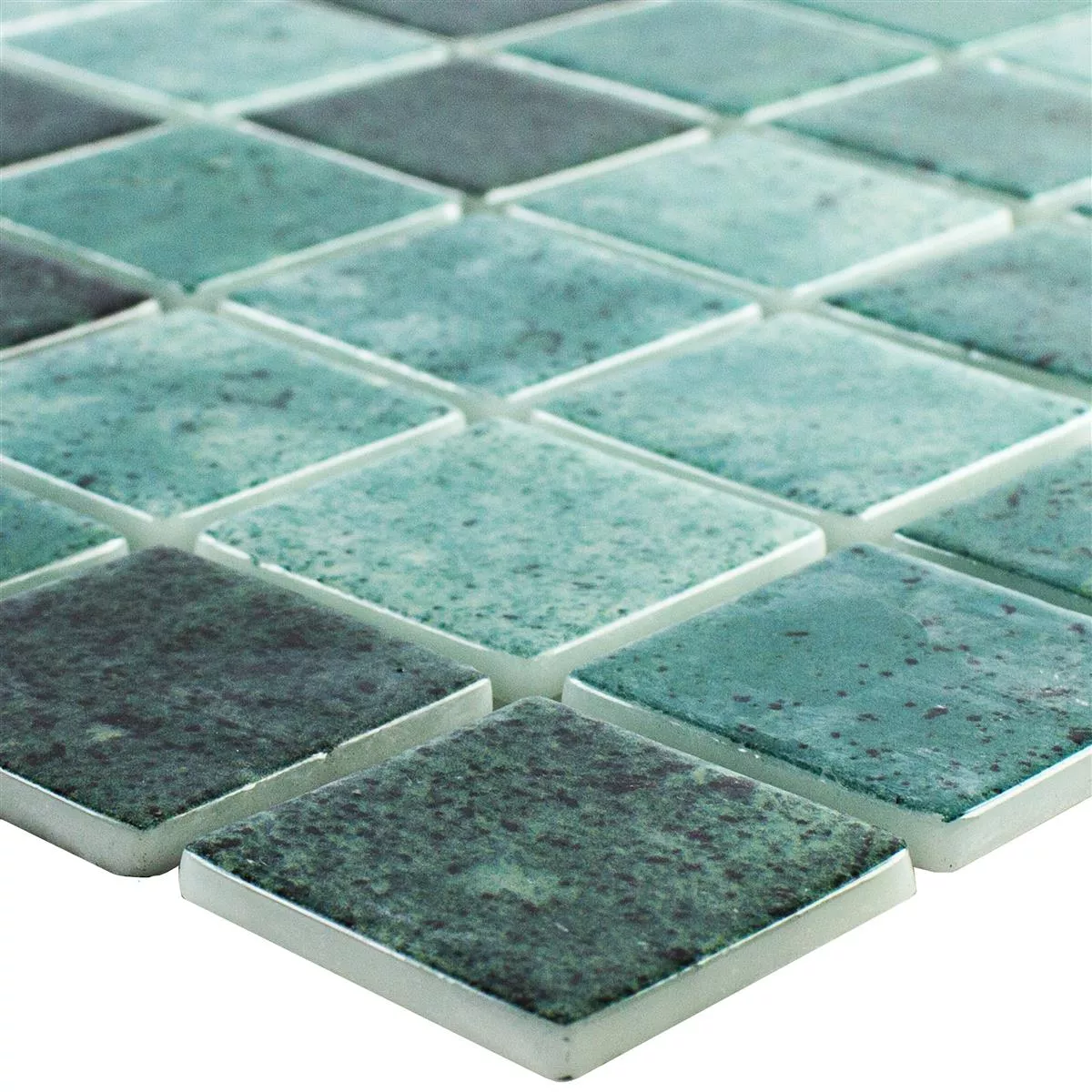 Mosaico vetro piscina Baltic Verde 38x38mm Mosaico vetro piscina Baltic Verde 38x38mm