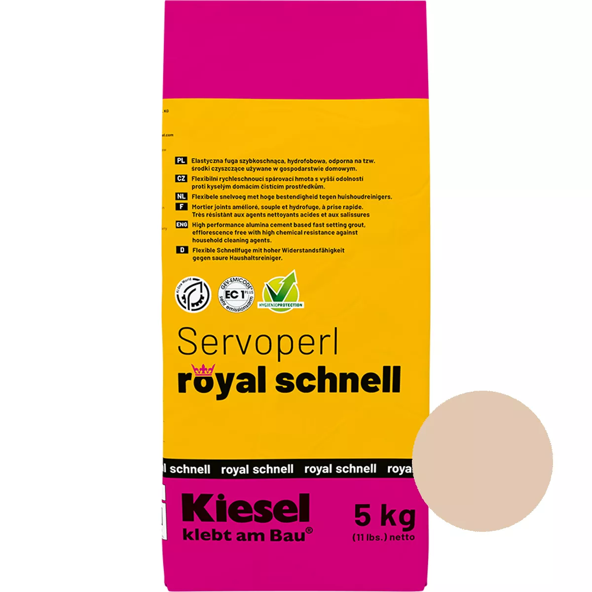 Composto per fughe Servoperl Royal Schnell Jura 5 kg